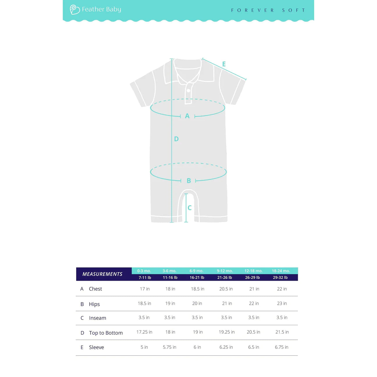 Feather Baby Collared Romper - Tigers on Indigo