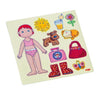 HABA Dress-Up Doll Lilli Magnetic Game