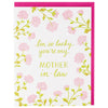 Pink Mums Mother In Law Card
