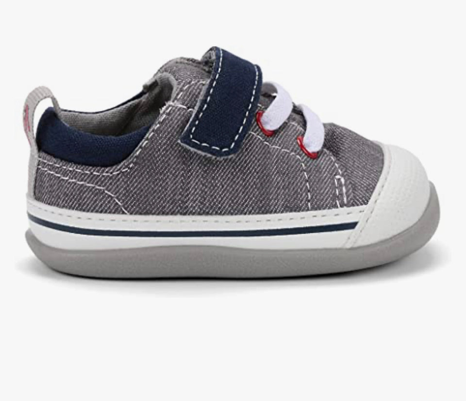 See Kai Run Stevie II - Gray Denim