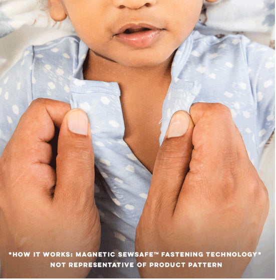 Magnetic Me Organic Cotton Magnetic Footie - Cozy Days