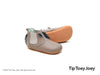 Tip Toey Joey Horsy Shoes - Aluminum / Laguna