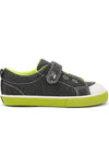 See Kai Run Monterey Recycled Sneaker - Black/Neon -