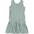 Vignette Leila Dress - Green / White Stripe