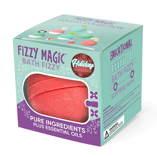 Fizzy Magic Holiday Surprise Bath Bomb