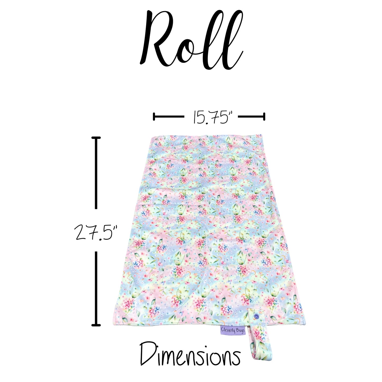 Cleverly Cloth Rolled Change Pad - Dream Wild