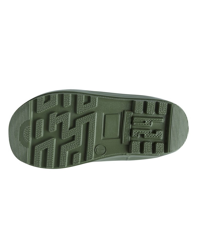 Oakiwear Loop Handle Rubber Rain Boots - Earthy Dinosaurs