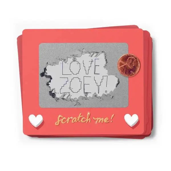 Inklings, Scratch-off Valentines Kit - Scratch a Sketch