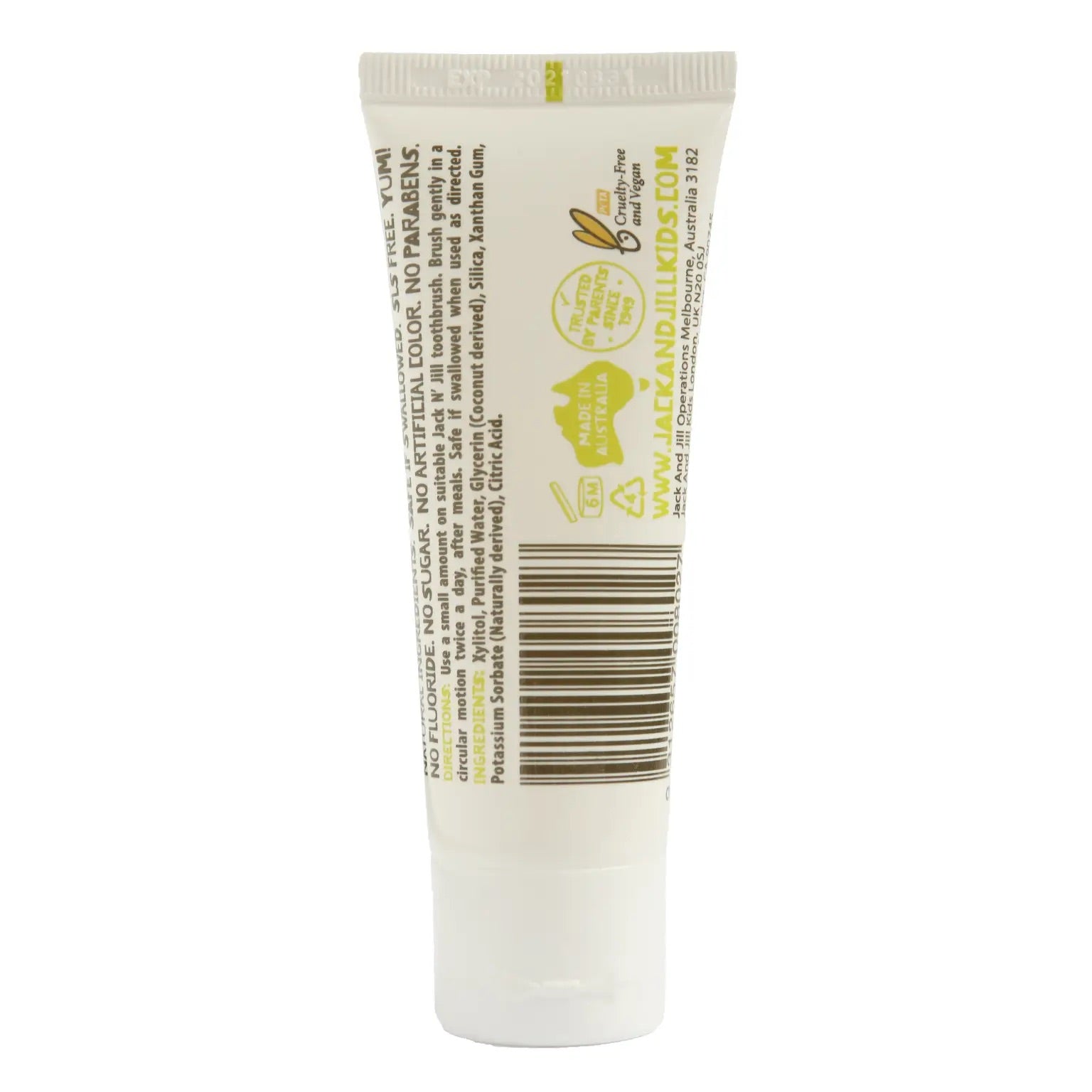 Jack n’ Jill Natural Toothpaste