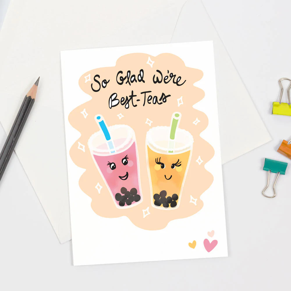 Best Teas Friendship Greeting Card