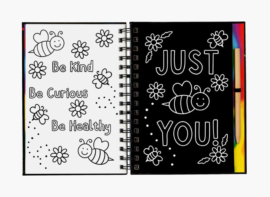 Scratch &amp; Sketch Art Activity Books - Brave Strong Smart