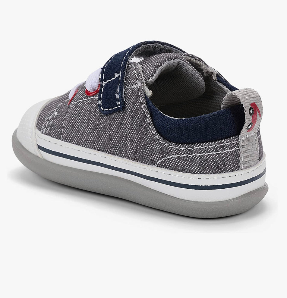 See Kai Run Stevie II - Gray Denim