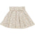 Müsli Organic Cotton Tiny Floral Skirt - Buttercream