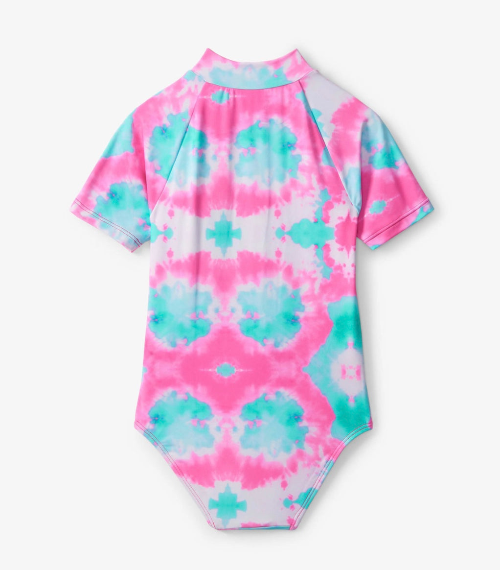 Watermelon Tie Dye Baby Rashguard Swimsuit - Hatley US