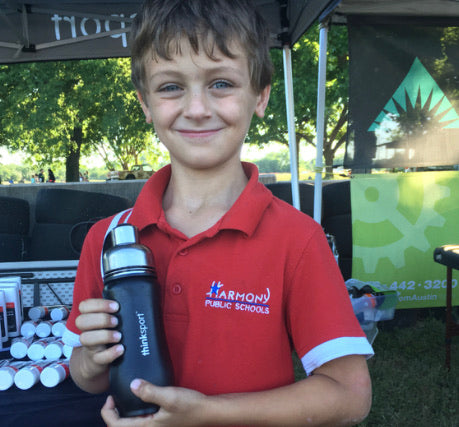 Thinksport Insulated Sports Bottle 12oz (350ml) - Hot Pink