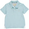 Me &amp; Henry Starboard Pique Polo Shirt - Sky Blue