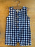 Me & Henry Cabin Woven Play Suit - Blue Plaid