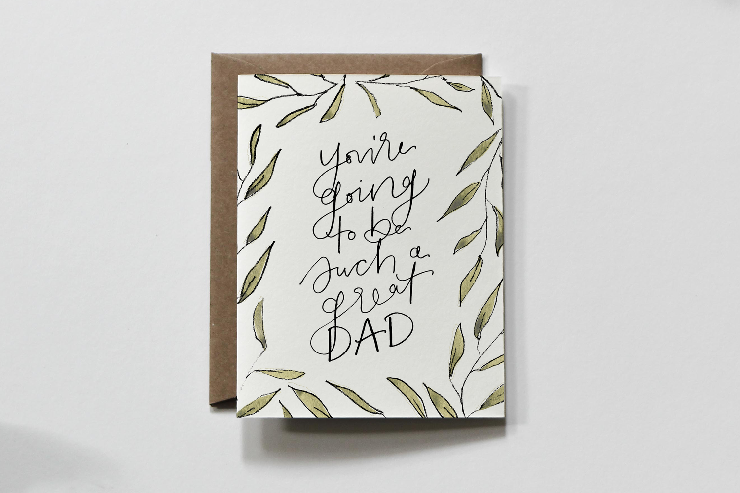You’re Going To Be Such A Great Dad Card - Everglow Handmade Card