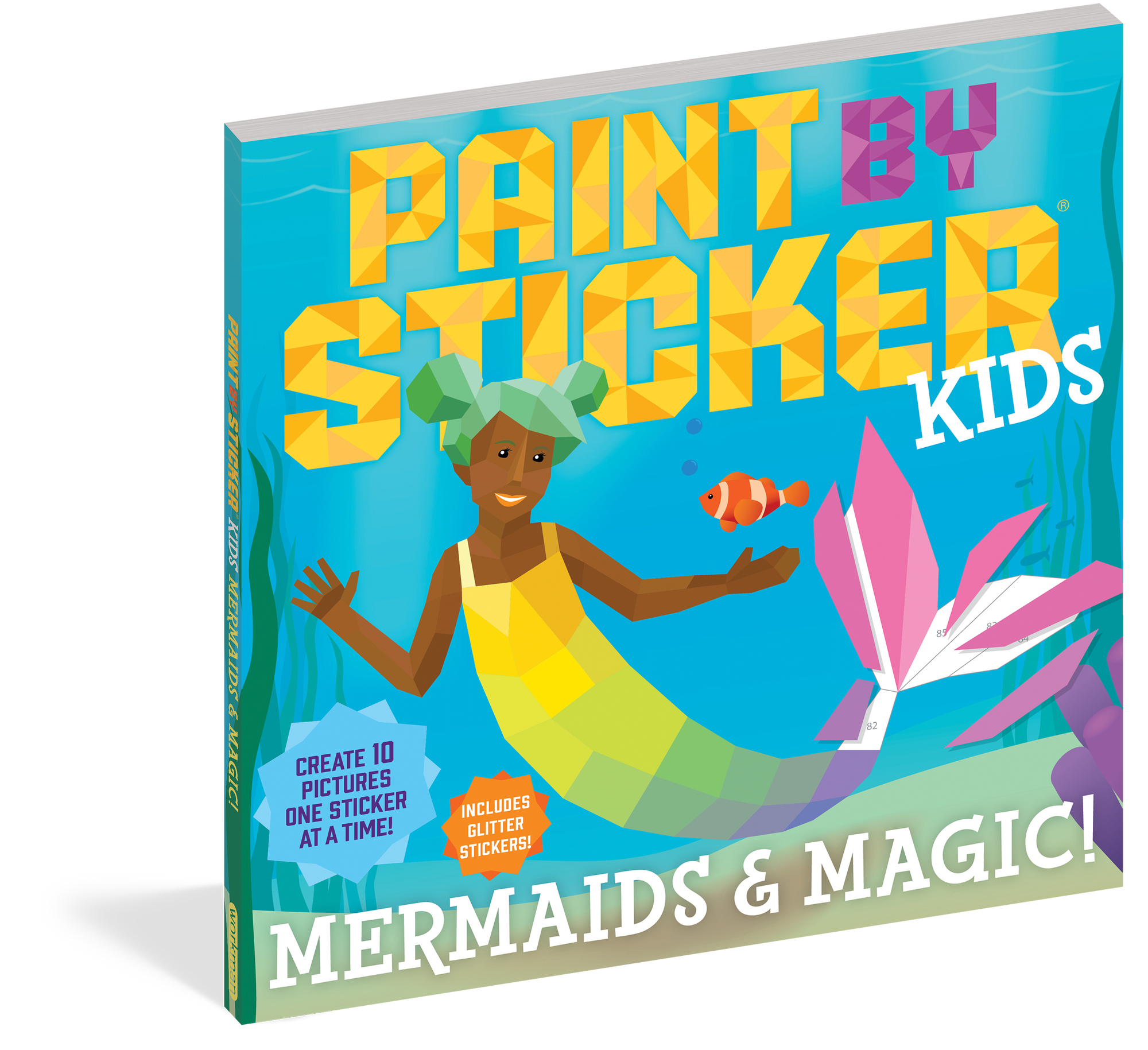 Paint by Sticker Book - Mermaids & Magic