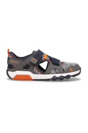 Merrell Hydro Free Roam Chroma Monarch Sandal - Gray/Navy