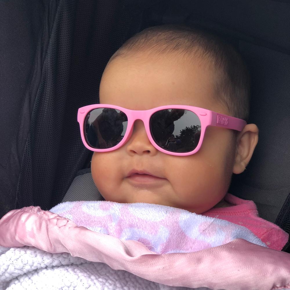 Roshambo Baby Sunglasses - Popple Light Pink