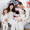 Magnetic Me Organic Cotton Magnetic Footie - Silent Night Holiday Modal