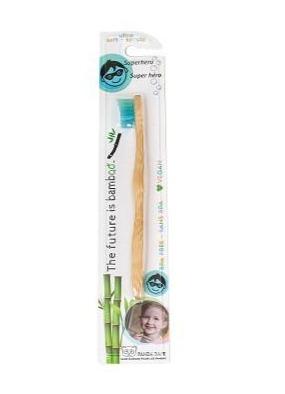The Future is Bamboo Toothbrush - Kids Superhero